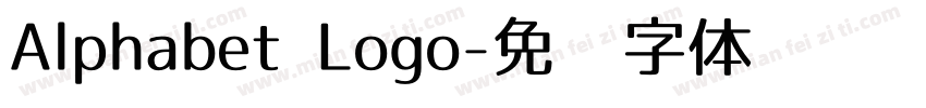 Alphabet Logo字体转换